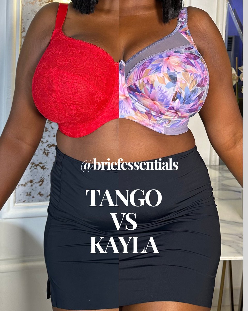 briefessentials's tweet image. This or that - confidence edition 

There's no right answer, only what makes you feel amazing underneath it all
Tell us your choice, Queens 👇

Ref: Tango Balcony Bra, Kayla Underwire Bra and Smooth Talker Half Slip

Shop your fave now at briefessentials.com #briefessentials