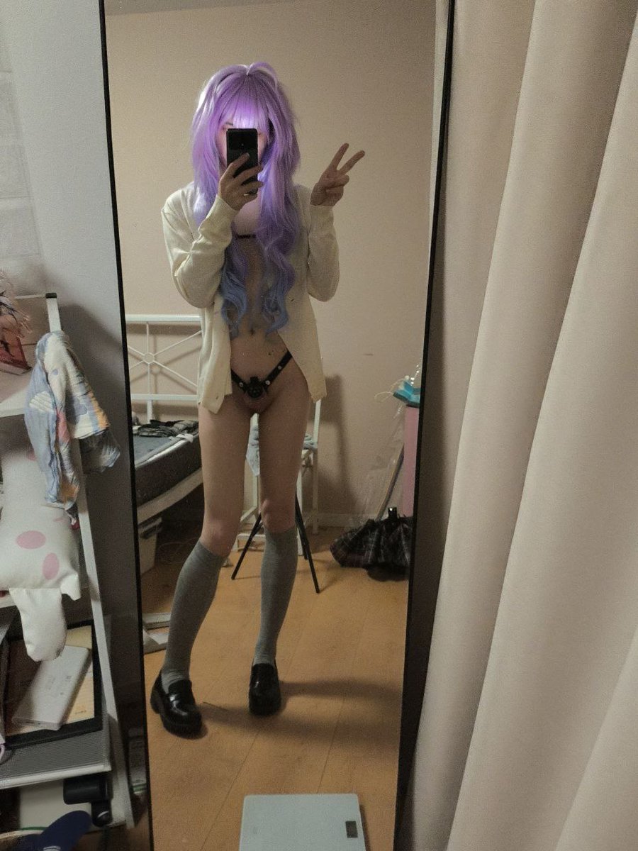 alingyaa's tweet photo. 妹妹说紫色很有韵味
#男娘 #femboy https://t.co/aBkc6e7BCu