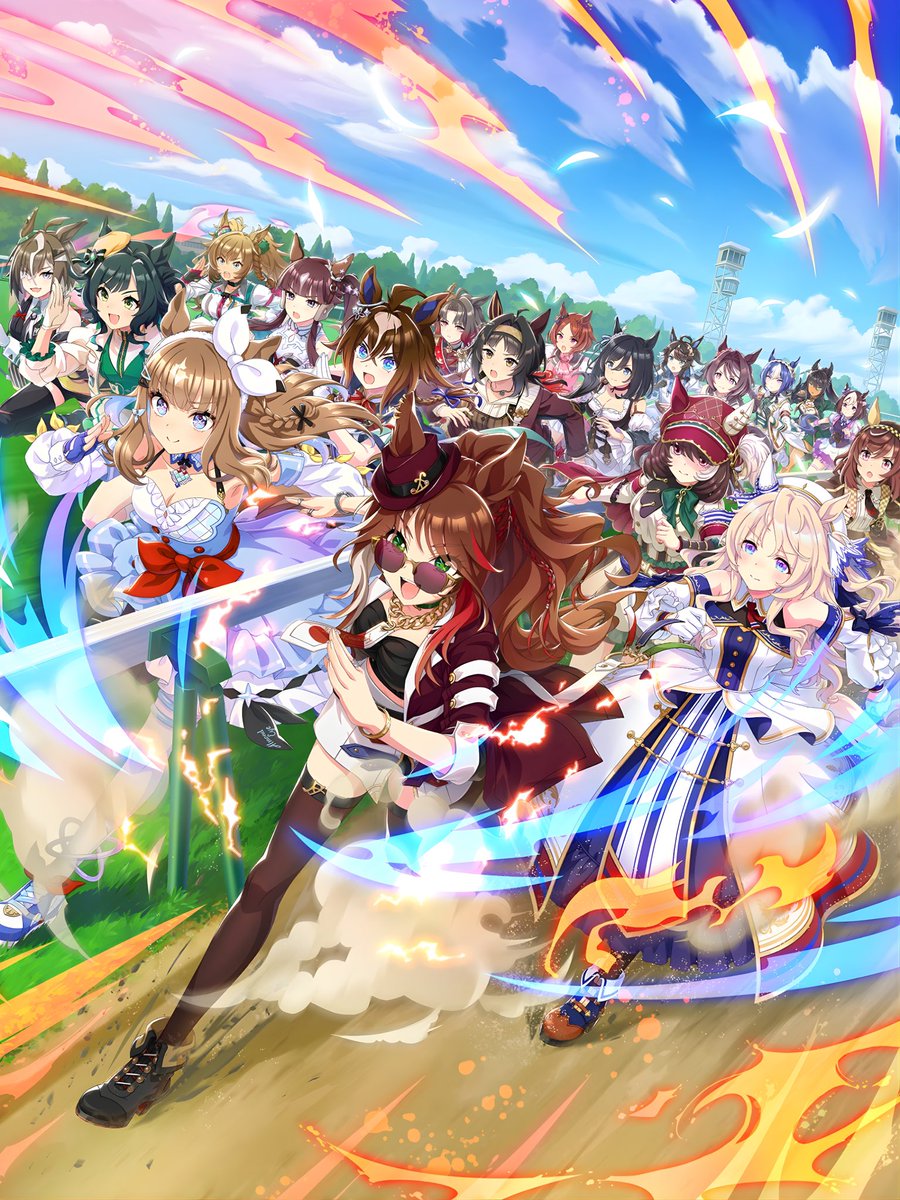 ウマ娘サポカ高画質bot tweet media