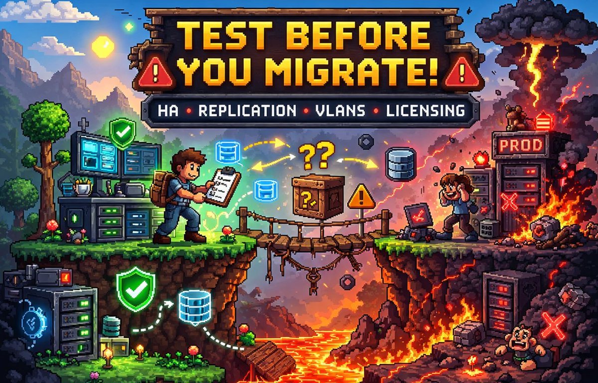Leaving VMware? Test Morpheus like it’s 3AM in prod. HA, replication, VLANs, licensing—trust > lab results. 
mrplanb.com/blog/hpe-s-mor…