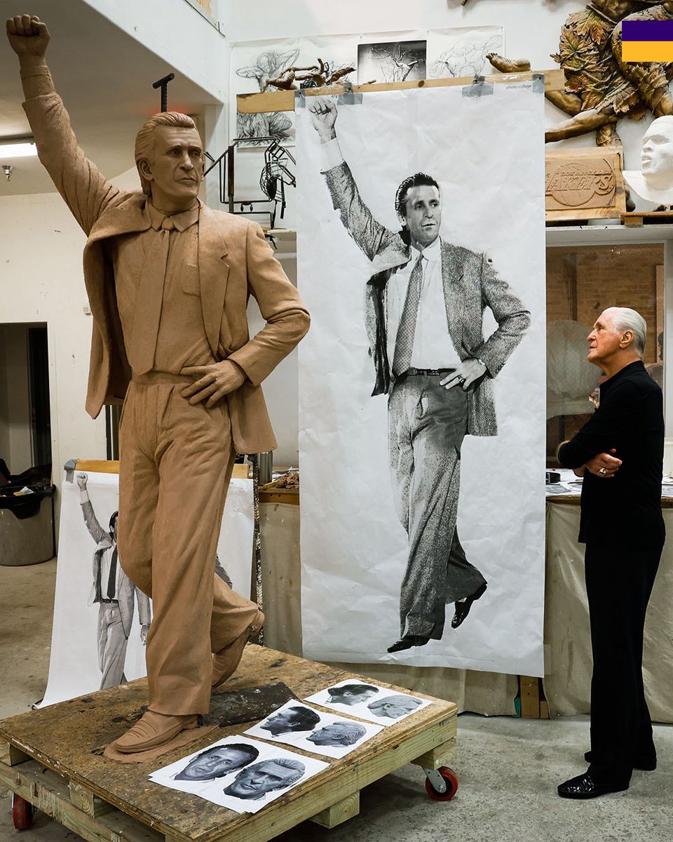 Esta foto de los <a href="/Lakers/">Los Angeles Lakers</a> es una pasada.