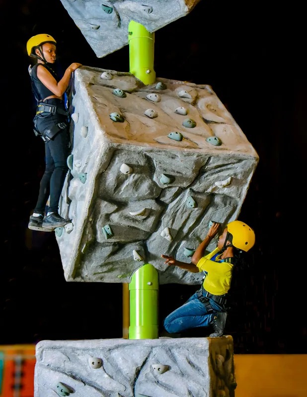 KenyaBuzz's tweet photo. This weekโs featured fun ๐ฅ
๐คธ Trampoline Arena โ bounce, flip & fly
๐ง Leisure Climbing โ colorful walls & epic challenges
All at The Hub Park Karen
๐๏ธ Book now on Kenyabuzz - https://t.co/7fFgoEO9Mm
#ExperiencesOfTheWeek #ThingsToDoInNairobi #Kenyabuzz https://t.co/MvJEn5tqV2