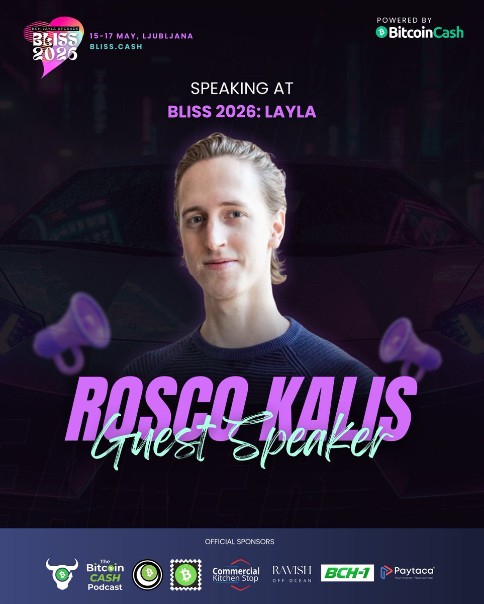 <a href="/SallyMayweather/">Sal the Agorist</a> <a href="/cculianu/">Calin Culianu</a> <a href="/monsterbitar/">Jonathan Silverblood</a> <a href="/GeneralProtocol/">General Protocols</a> <a href="/bchblaze/">BCH BLAZE</a> <a href="/Lightswarm/">Jerry | Lightswarm</a> <a href="/OPTNLabs/">OPTN Labs</a> <a href="/stevethurmond/">Steve Thurmond</a> Back at <a href="/bchbliss/">BCH BLISS</a> this year, <a href="/RoscoKalis/">Rosco Kalis</a> keeps up his tradition of both giving a presentation on the latest updates on smart contract development while also providing an optional workshop to help people get started with using <a href="/CashScriptBCH/">CashScript</a>.