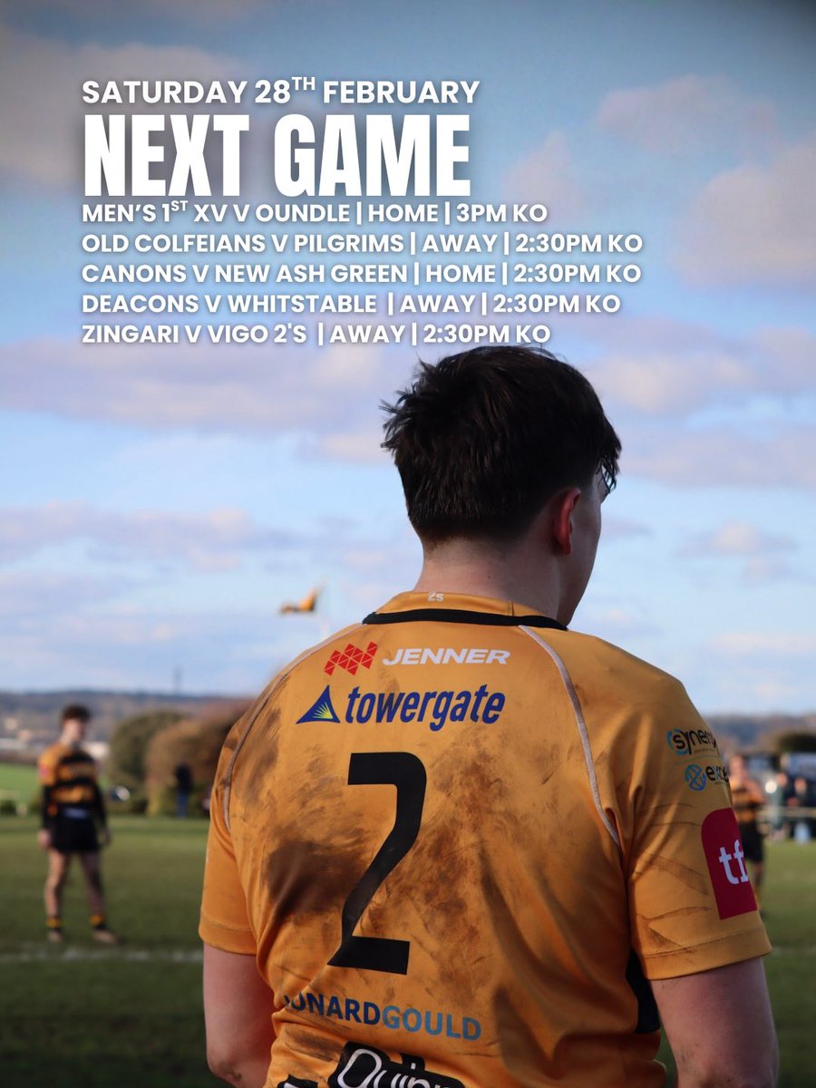 cantrugby's tweet photo. All 🖐️ men’s senior teams in action this weekend! 

Some local games across Kent for the black and amber! 

#getbehindus #oneclub https://t.co/OqJ5xm98Hx