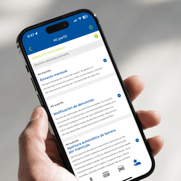 apparkya's tweet image. Para activar servicios en Apparkya no hay que hacer un máster:
Menú → Servicios adicionales → eliges (Extracto / Notificaciones / Apertura) y listo.”

Descárgate la app y activa el que necesites hoy. 👇
app.apparkya.es
#apparkya #aparcar #aparcasinestrés