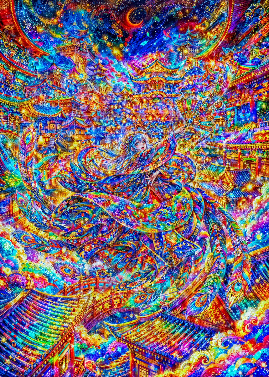 Hakushi🌈精密AIアートクリエイター tweet media