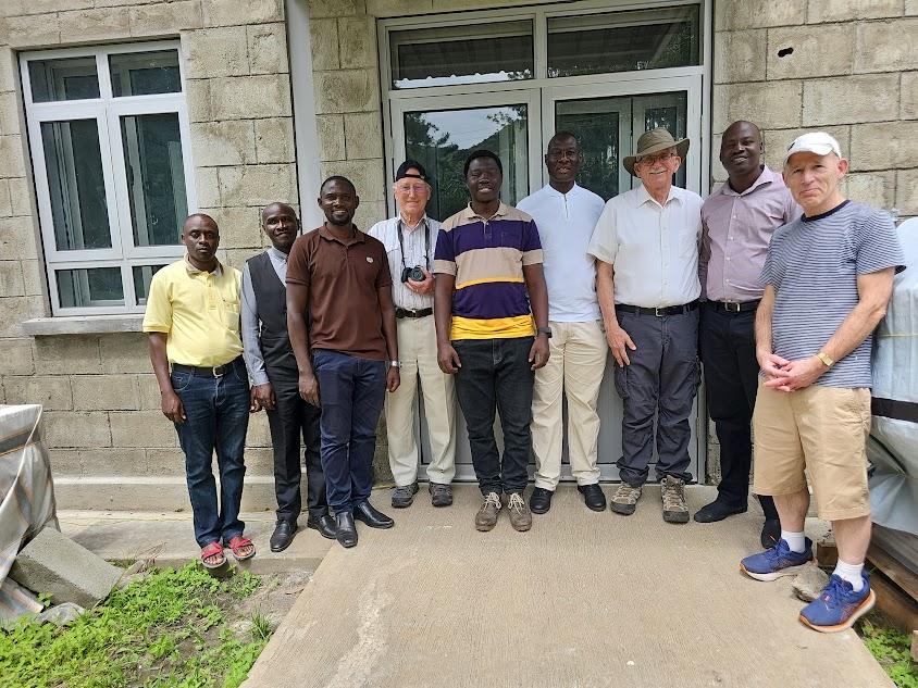 Pius_Achanga's tweet photo. I was delighted to engage our esteemed visitors from Ireland & Israel, Prof Patrick Davies, Prof Victor, & Mr Martin in post graduation engagements reflecting on future partnerships & growth strategies for @MMU_Uganda. Exciting collaborations ahead. #HeightsForProgress https://t.co/MAJtV0VSya