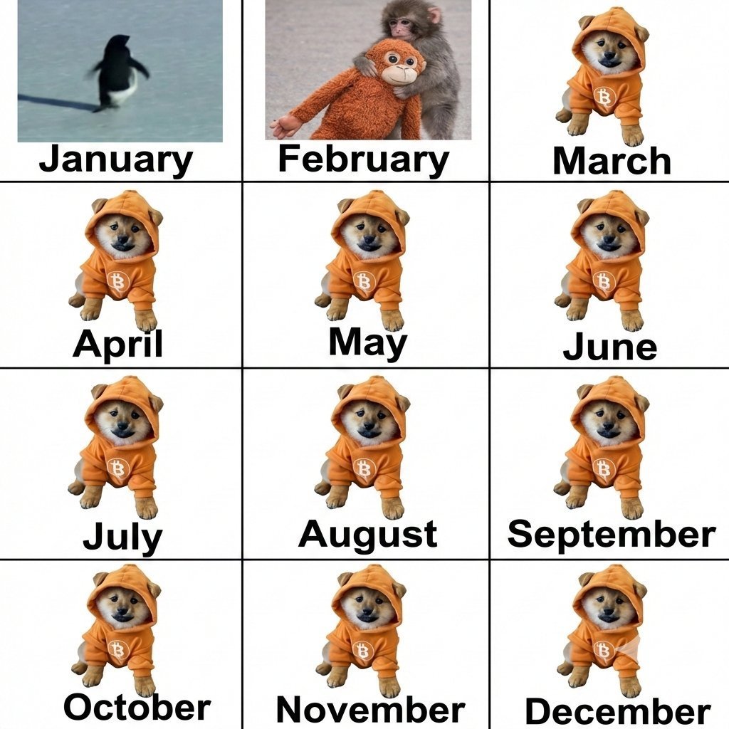 A huge meme template has just gone viral "The meme calendar" Everyone ...