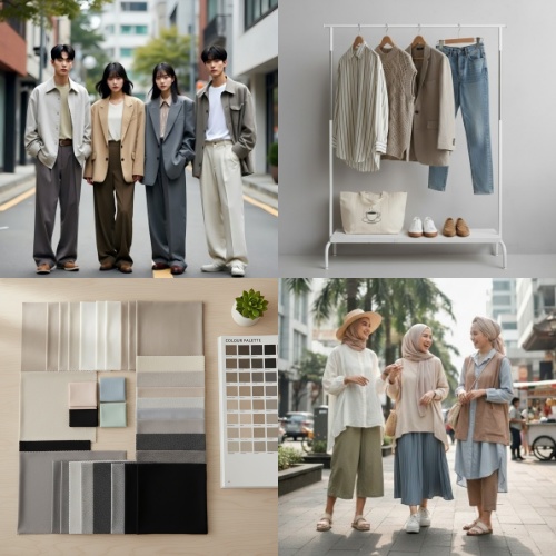 Trend fashion Korea adalah gaya berpakaian yang menggabungkan K-Pop, K-Drama, dan street style Seoul dengan fokus pada layering fungsional, siluet seimbang, dan estetika minimal. Simak yuk seperti apa karakter, konsep dan adaptasinya di Indonesia, hanya di fitinline.com/article/read/t…