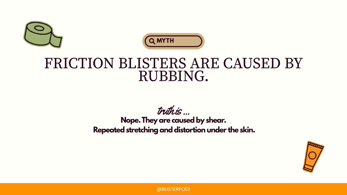 Blister Prevention tweet media