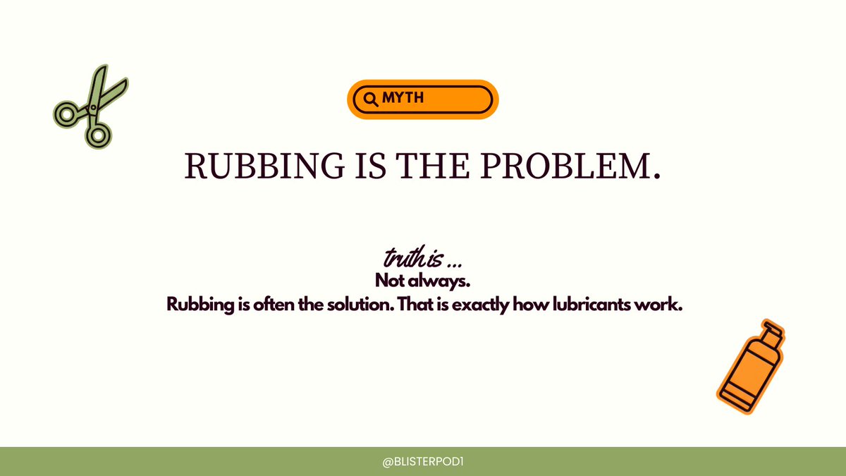 Blister Prevention tweet media