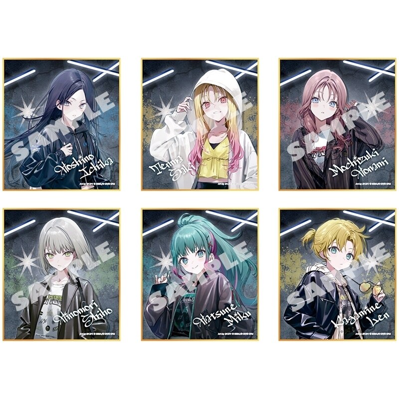 アニメイトで取扱中！ プロセカ イラストレーターコラボ ミニ色紙