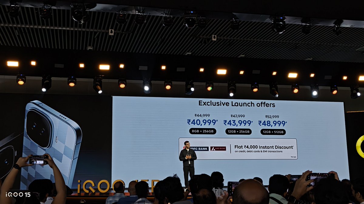 HasratSingh8's tweet image. iQOO15R pricing 
#iQOO15R #CameraBeast #SonySensor