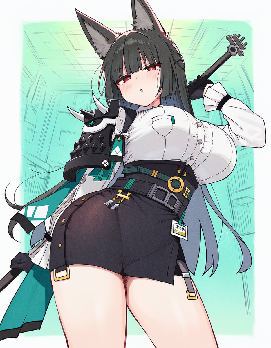 月城柳の衣装を借りてみた雅さん