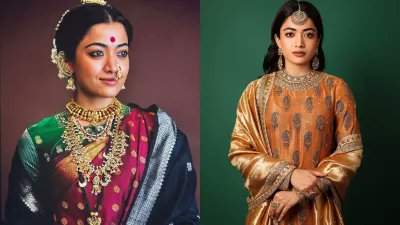 नाक में नथनी, मांग में टीका, दुल्हन बनने वाली रश्मिका मंदाना के इन लुक्स पर हो जाएंगे फिदा

सुपरहिट फिल्म पुष्पा से दिलों की धड़कन और नेशनल क्रश बनी रश्मिका मंदाना अब जल्द विजय देवरकोंडा की दुल्हन बनने वाली हैं। शादी की भव्य तैयारियां की जा रही हैं और हर कोई रश्मिका को दुल्हन के