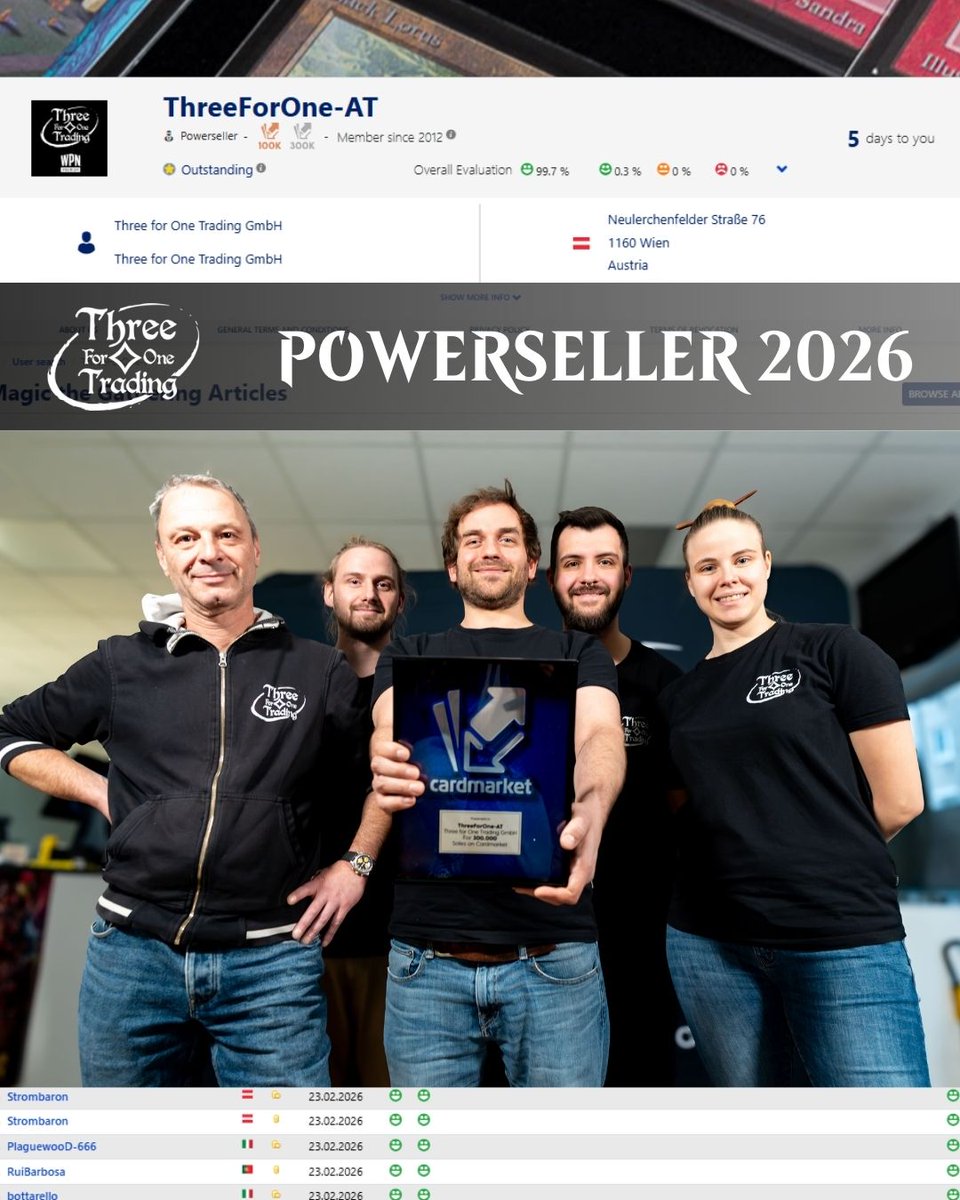 Three for One Trading tweet media