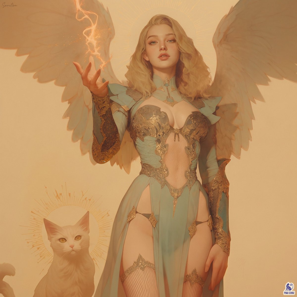 𝐒𝐚𝐧𝐜𝐭𝐢𝐨𝐧
𝑃𝑜𝑤𝑒𝑟 𝑖𝑠 𝑛𝑜𝑡 𝑔𝑟𝑎𝑛𝑡𝑒𝑑 𝑙𝑖𝑔ℎ𝑡𝑙𝑦.
𝐼𝑡 𝑑𝑒𝑠𝑐𝑒𝑛𝑑𝑠 𝑜𝑛𝑙𝑦 𝑤ℎ𝑒𝑟𝑒 𝑎𝑢𝑡ℎ𝑜𝑟𝑖𝑡𝑦 𝑎𝑛𝑑 𝑐𝑜𝑛𝑠𝑒𝑞𝑢𝑒𝑛𝑐𝑒 𝑎𝑟𝑒 𝑜𝑛𝑒.
#aiart