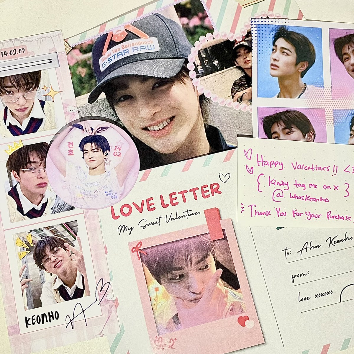 hiii !! kono bday freebies nya udah sampe di aku, sorry telat upload huhu LUCUUUU BANGETTTT SUKAAA >_< thank u soooo muchh yaaaa💗💗
