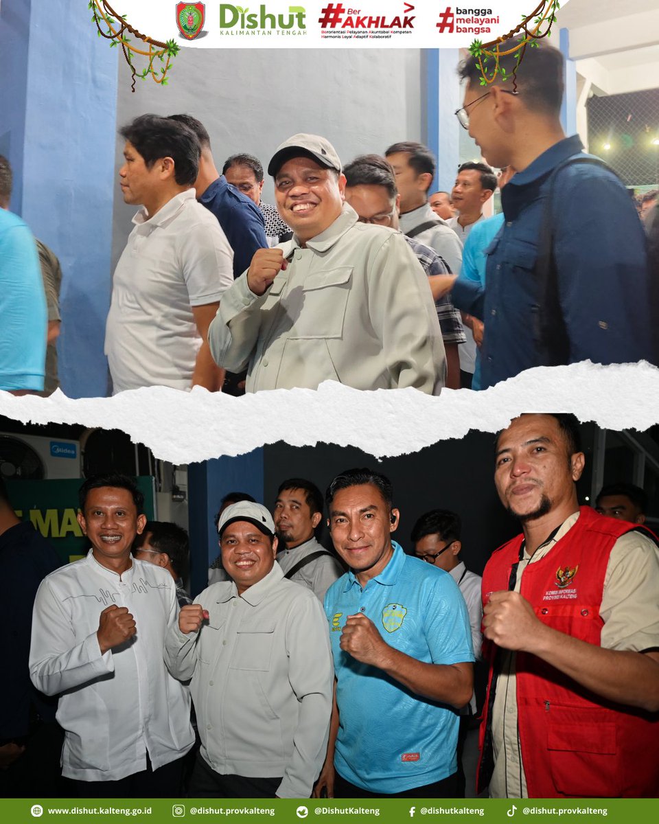 DishutKalteng's tweet photo. PEMBUKAAN GUBERNUR RAMADAN CUP KALTENG BERKAH
TURNAMEN MINI SOCCER ALL STAR JILID V TAHUN 2026
🗓️ Senin, 23 Februari 2026
🏢 Sylva Mini Soccer Kota Palangka Raya
Jl. Tjilik Riwut Km. 1 Palangka Raya
#kaltengmakinberkah
#kaltengberakhlak
#dishut
#dishutprovkalteng
#kalteng https://t.co/NOBXs4jnzr