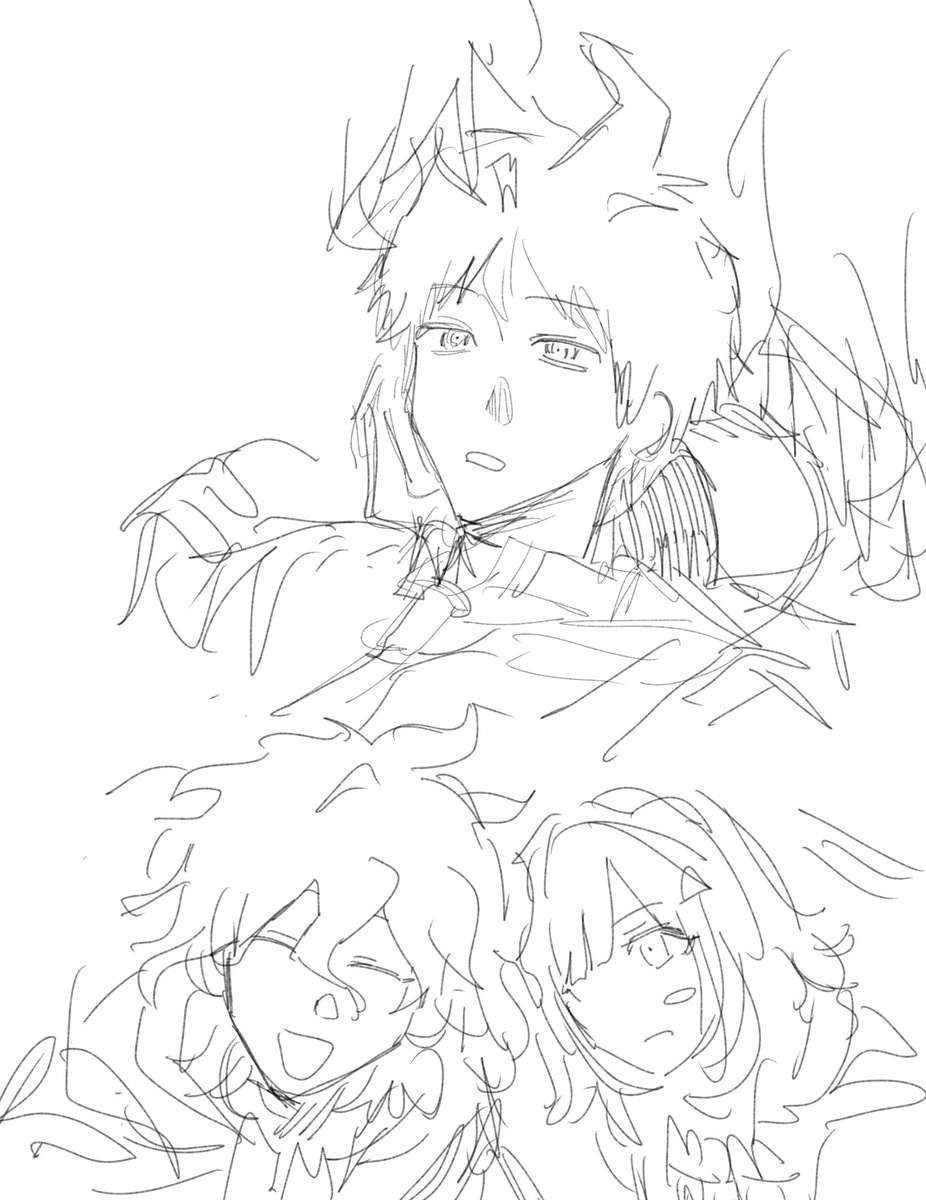 プレイ中に描いた絵がある