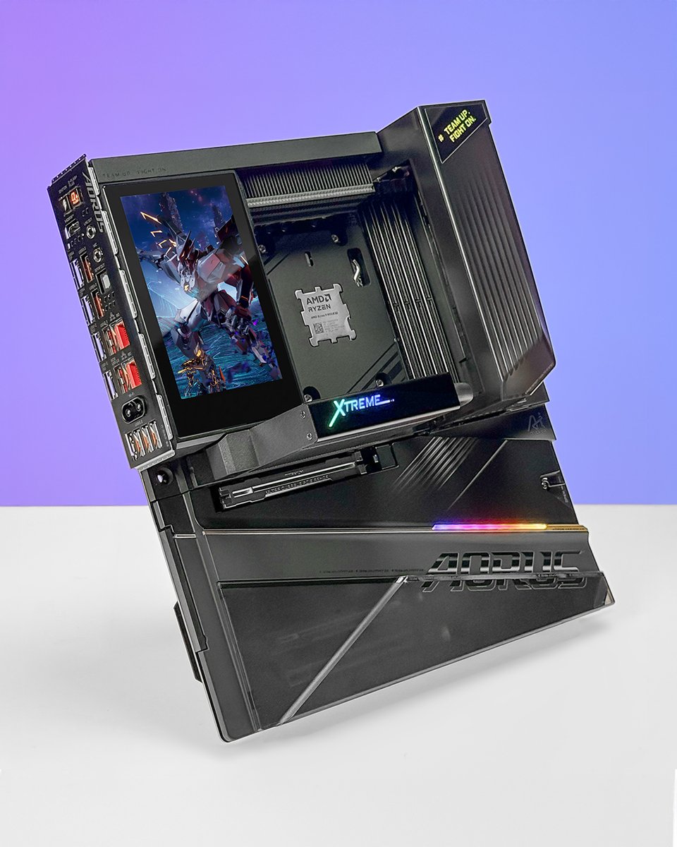 GIGABYTE_DE's tweet photo. GIGABYTE AORUS AERO GiMATE AI TOP GAMING POWER 😎

GIGABYTE #X870E AORUS #XTREME X3D AI TOP

Dank an 💘🛠📸🎥💻: @ aorus_official

#aorus #gigabyte #pc #pcdiy #pcgaming #pcgamers #motherboard #stealth #stealthseries #stealthpc #pcbuild #pcbuilding #tech #hardware #components https://t.co/To6ePCQiI4