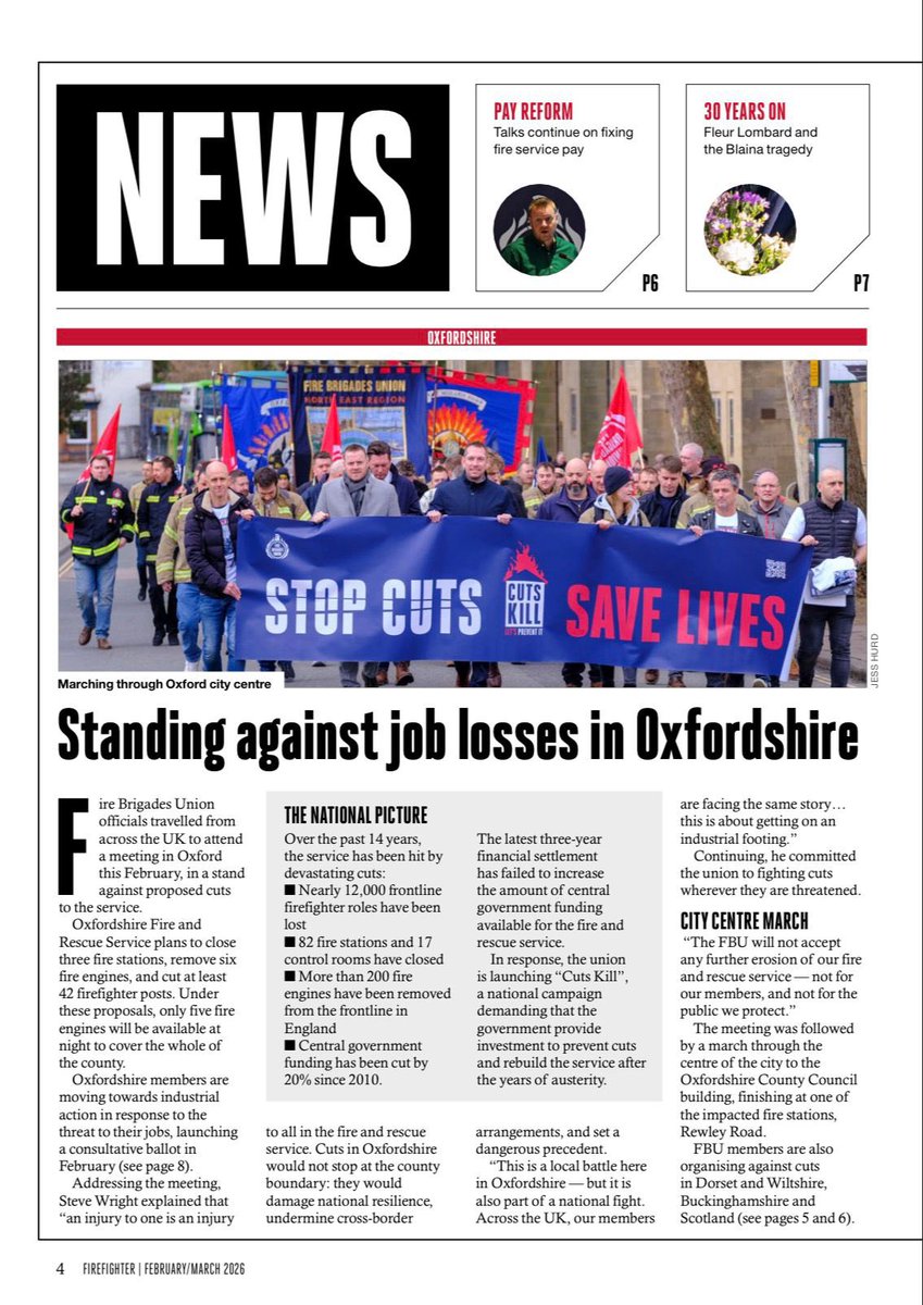 Oxfordshire FBU tweet media