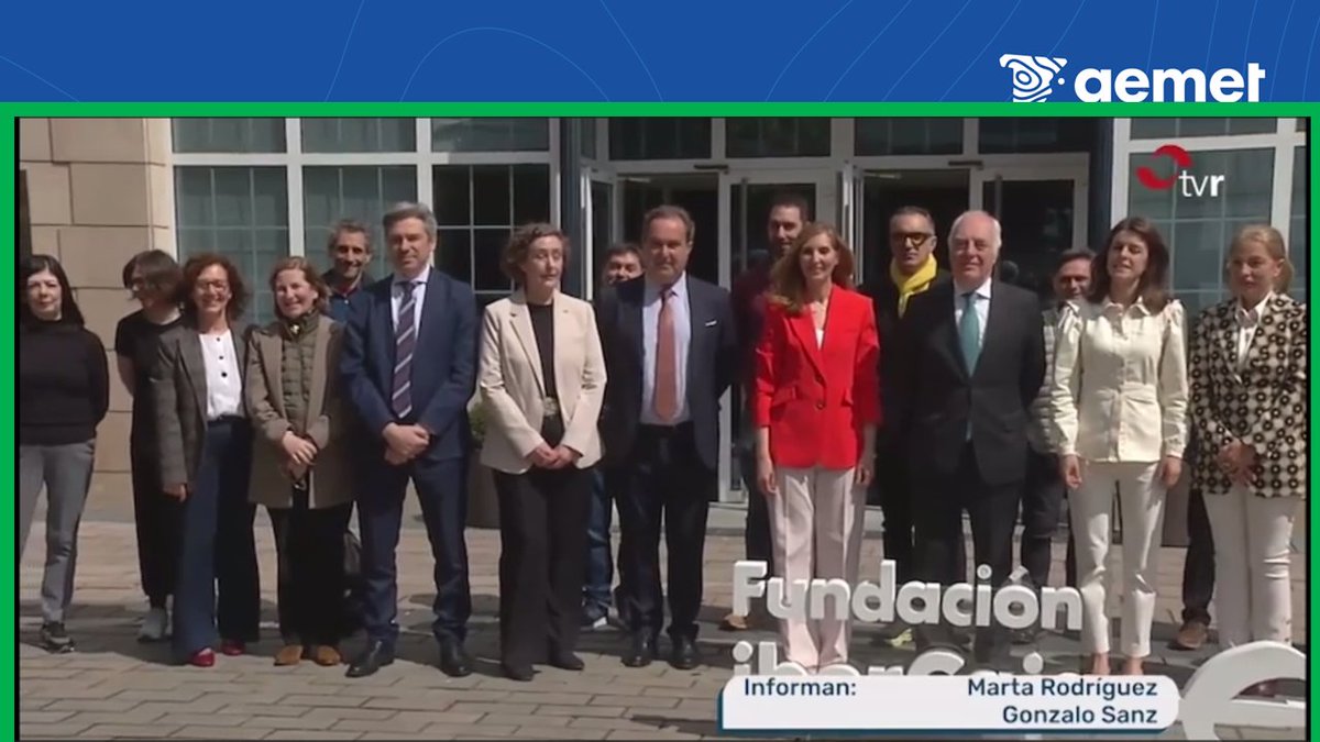 AEMET_Navarra's tweet image. A dos meses de que termine el 25º Aniversario de la @FundIbercaja, Fundación  obra social y cultural queremos agradecerle a su director en #Zaragoza  las actividades que se han realizado conjuntamente con #Aemet . Gracias y de nuevo muchas felicidades desde @AEMET_Navarra