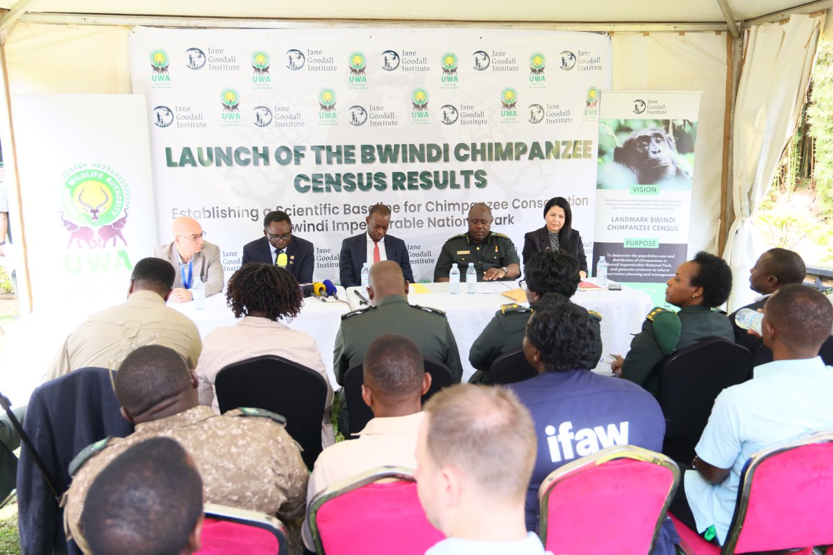 Uganda Wildlife Authority tweet media