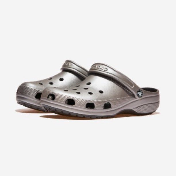 (Pre) Crocs metallic graphite ลด65%🌪️✨

ลดหนักมากกกก สีเมทัลลิคตัวฮิตเลยย🦈ราคาลดเหลือ1,300.-(รับมัดจำ50%)
#พรีเกาหลี #crocs