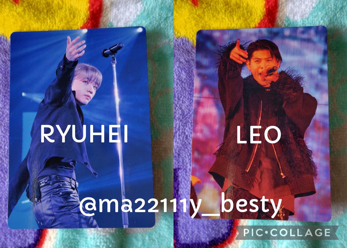 BE:the ONE -MEANT TO BE- トレカ 譲: RYUHEIくん LEOくん 求: MANATO