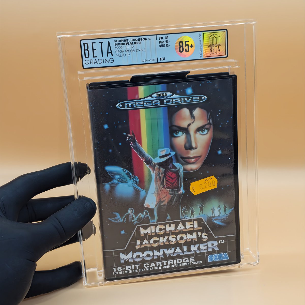 Michael Jackson's Moonwalker 
1990 | Sega
Sega Mega Drive
Pal EUR
BG85+ | New
Owner: Unknown on IG
BetaGrading.com
#betagrading #megadrive #sega