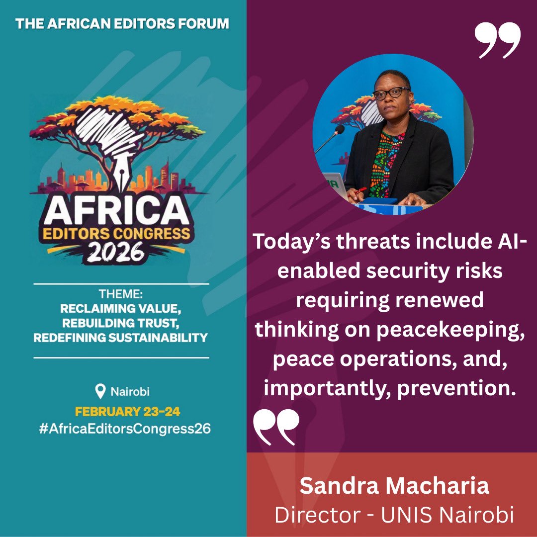 The African Editors Forum tweet media