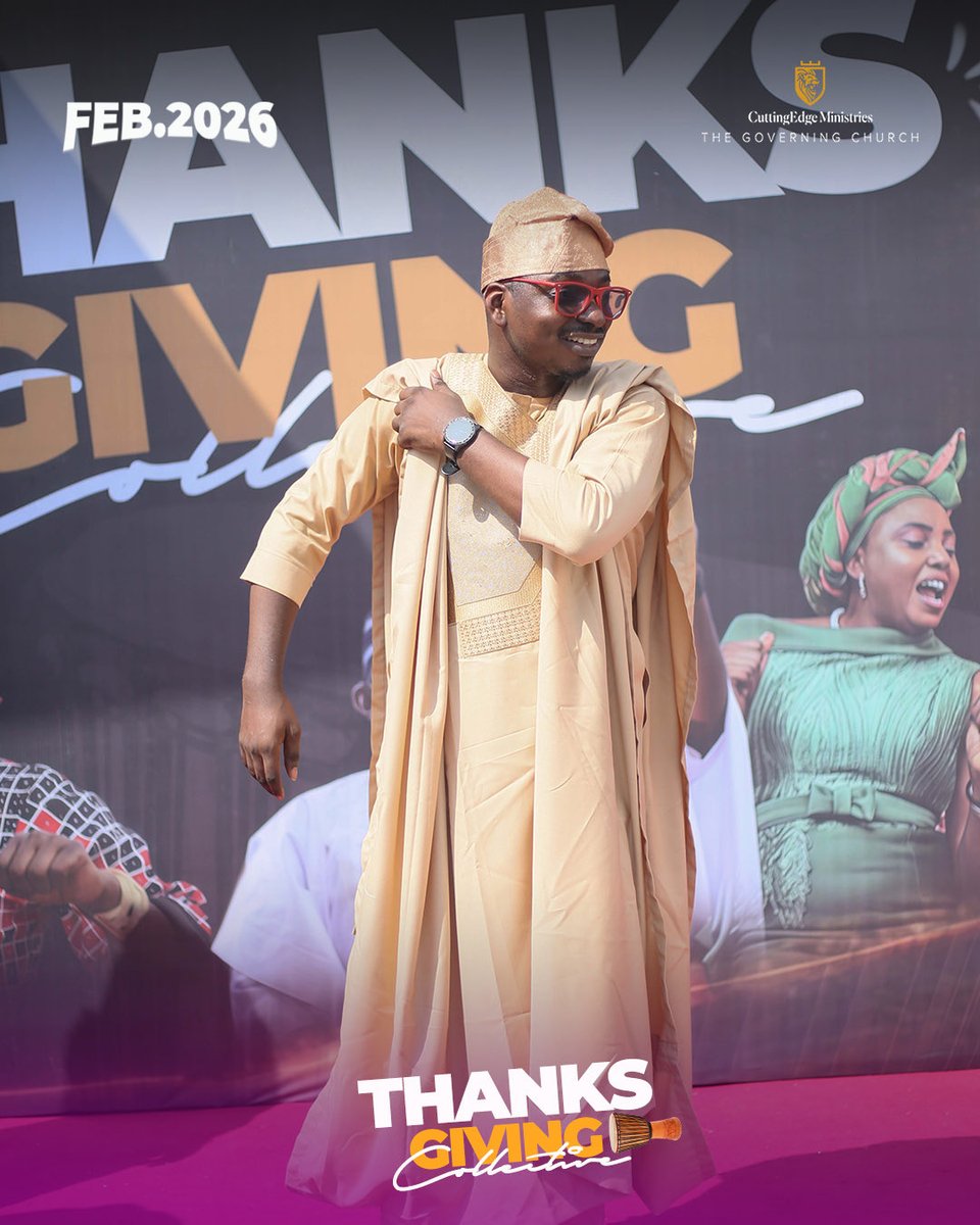 CuttingEdge_NG's tweet image. Our First Thanksgiving Service of 2026 — and what a sight to behold! 

Grateful hearts.
Joyful families.
Radiant colors.

We will never stop thanking our God!

#Thanksgiving
#TheGoverningChurch