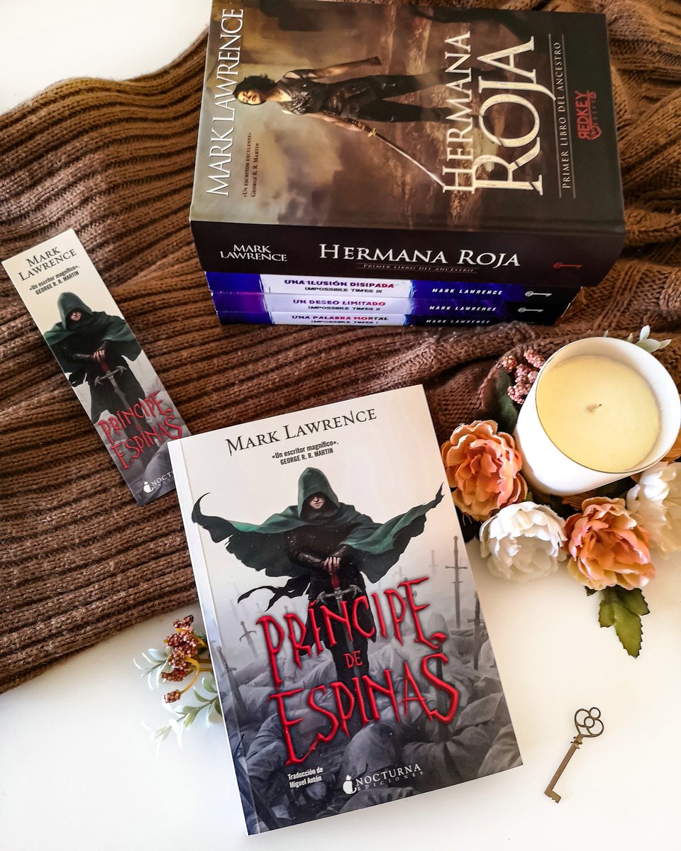 MariaT0's tweet photo. Nueva reseña en el blog: Príncipe de espinas, de Mark Lawrence https://t.co/veq4DxxzJZ ⚔️ El emocionante primer libro de la trilogía grimdark: El Imperio Desgarrado. https://t.co/pGvk33law7