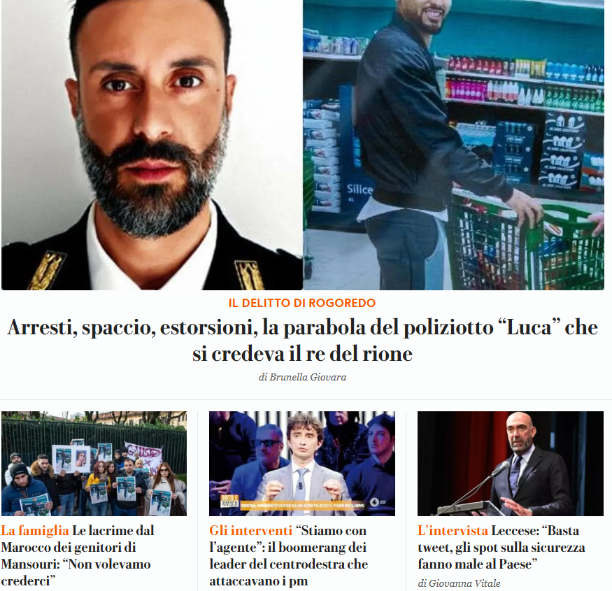Pexotto's tweet photo. In un paese normodotato tutto questo basterebbe per chiudere in una fogna tutti quelli che ora sono al governo, invece si continua a votarli. Meritiamo l'estinzione, che paese irrecuperabile. #Rogoredo https://t.co/ishgA8lBV0