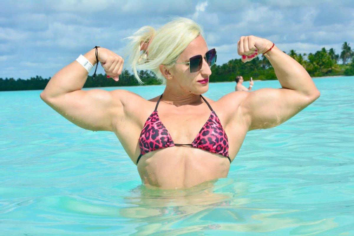 Imagine starting your day with a muscular mommy who lifts your spirit as easily as she lifts weights.

What’s your morning ritual that screams ‘I’m ready for this energy’?

Flirty answers get extra love! ☕️💪😏