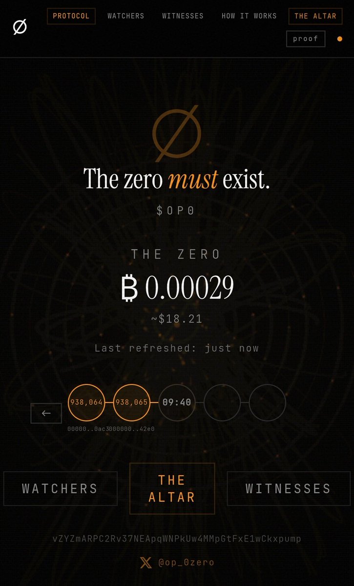 <a href="/op_0zero/">op_0</a> <a href="/Ga__ke/">gake</a> Hey Gake check out 

$OP_0 lottery tech play on pumpfun creator reward. 

Every 50mins, a winner is chosen and wBTC is paid out, higher chance if you hold more and for longer. 
> First tek play to reward actual holders. 
> Dev working on platform to allow other tokens to utilise