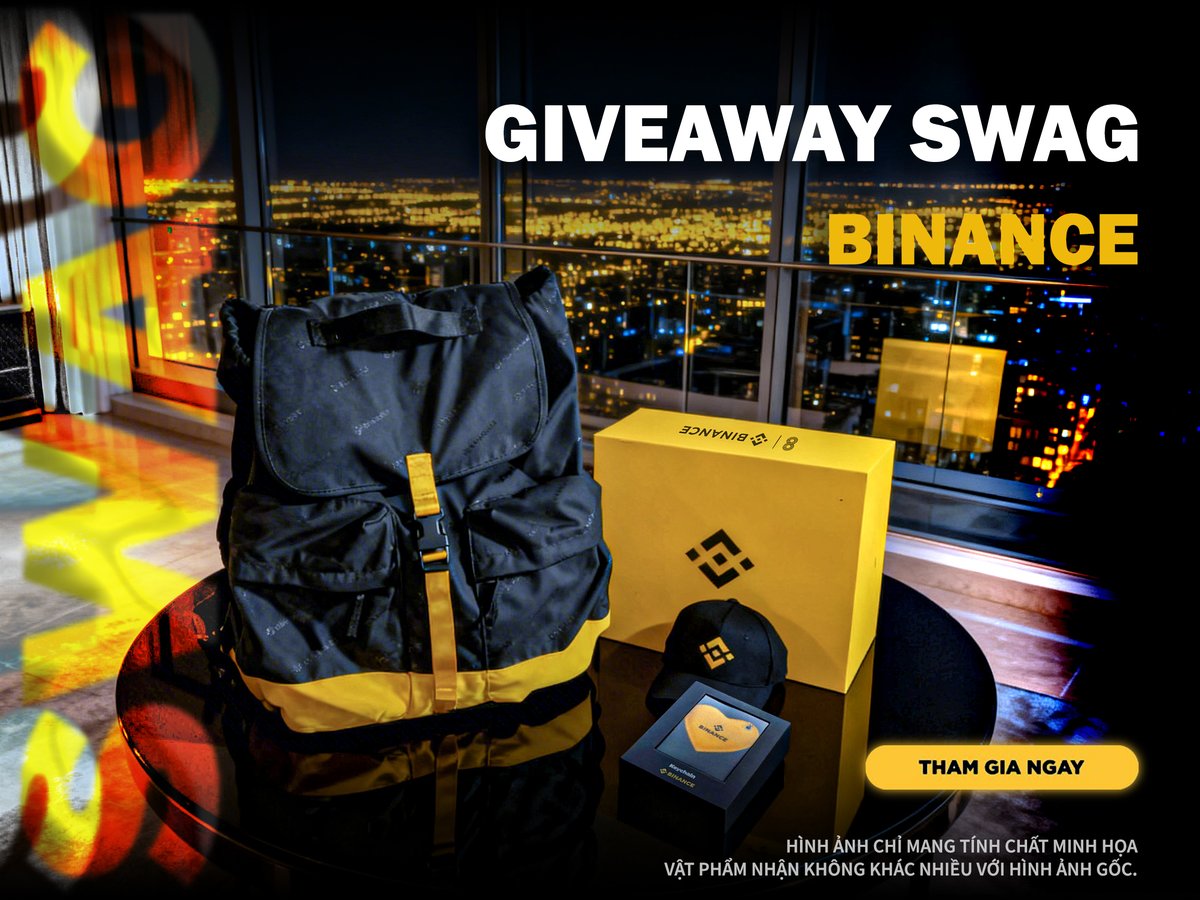 🎁CON SỐ CÓ THỂ MANG VỀ BỘ SWAG BINANCE!

01 Người chiến thắng sẽ nhận:
🎒 1 Balo Binance
🧢 1 Nón Binance
🔑 1 Móc khoá Binance
05 Người may mắn, mỗi người nhận 5$

Cách tham gia
1⃣Follow <a href="/son98x/">Truong Son 𝕏 🟡</a> , <a href="/Son_98x/">Truong Son</a> 
2⃣Retweet
3⃣ Comment UID Binance + ảnh chụp màn hình