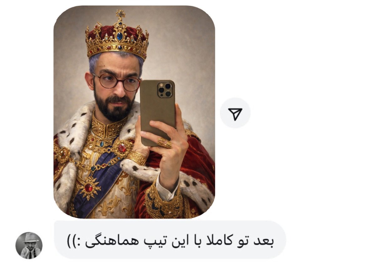 عرفرگولی tweet media