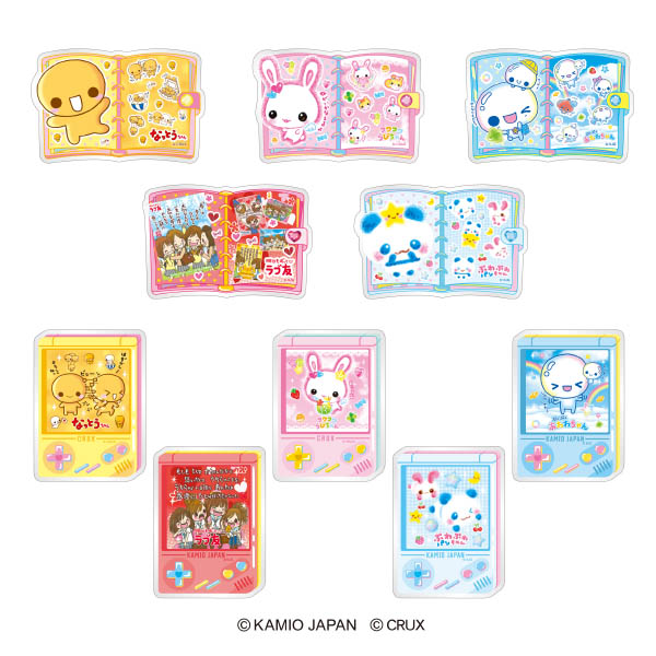 ファミマ限定「平成ファンシー」アクリルステッカー / 缶ミラーが2月26
