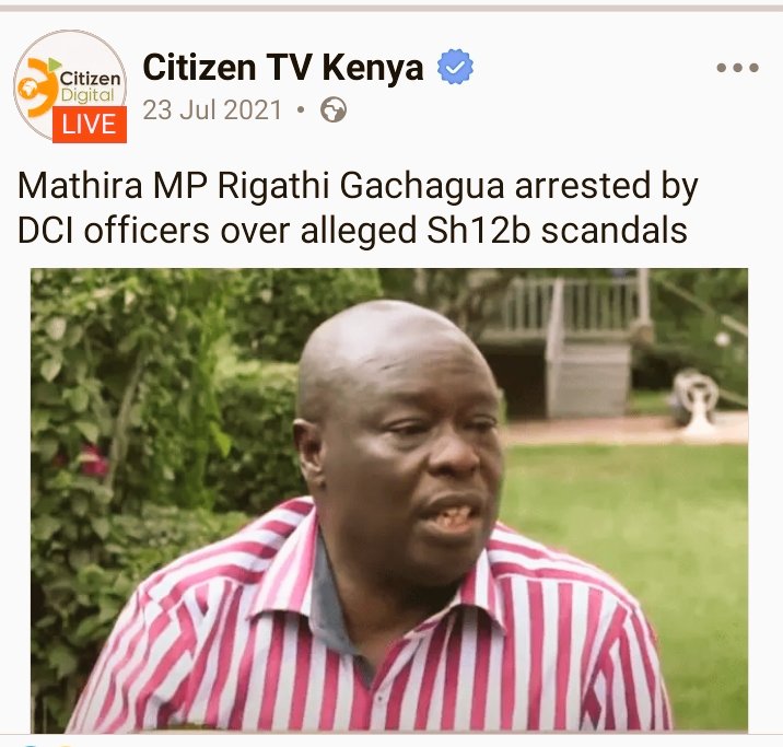 Rigathi Gachagua is corrupt to the core. Huyu ndiye mnataka akuwe Rais wenu? 

One day we shall speak how he used DP powers to steal billions of money to build those appointments in Kileleshwa.

Thank you Hon Mwengi Mutuse.