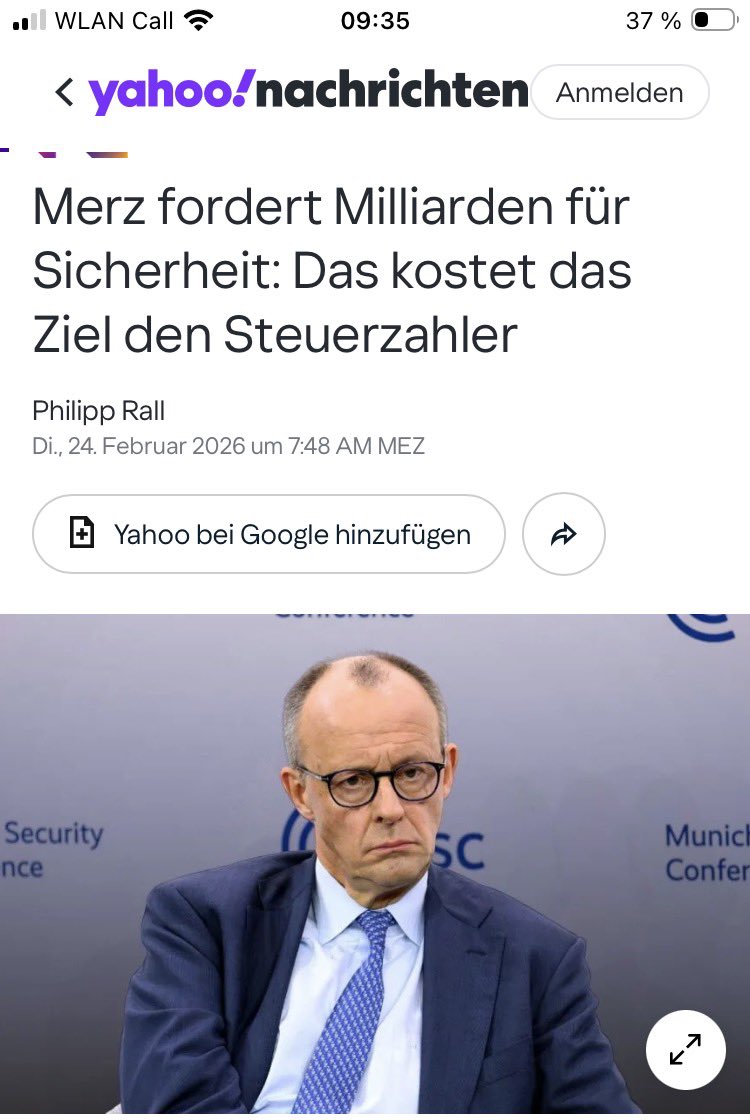 Euer „Atomkrieg“ kostet Milliarden
Herr März…

Aber die Sicherheit der „Bürger“ kostet nichts !!!
nur Rückführung der Verbrecher !