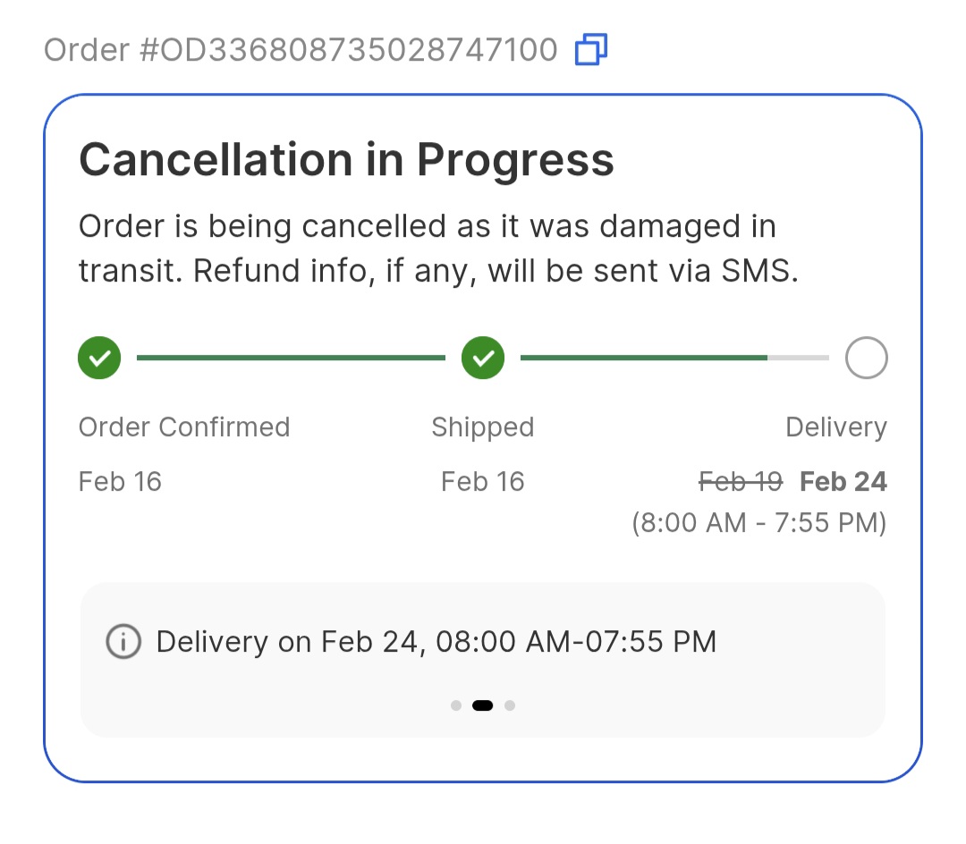 KplusN's tweet photo. @Flipkart @flipkartsupport If a TV is damaged in transit why am i getting refund and pay more to order again? https://t.co/5qkebQuxaV