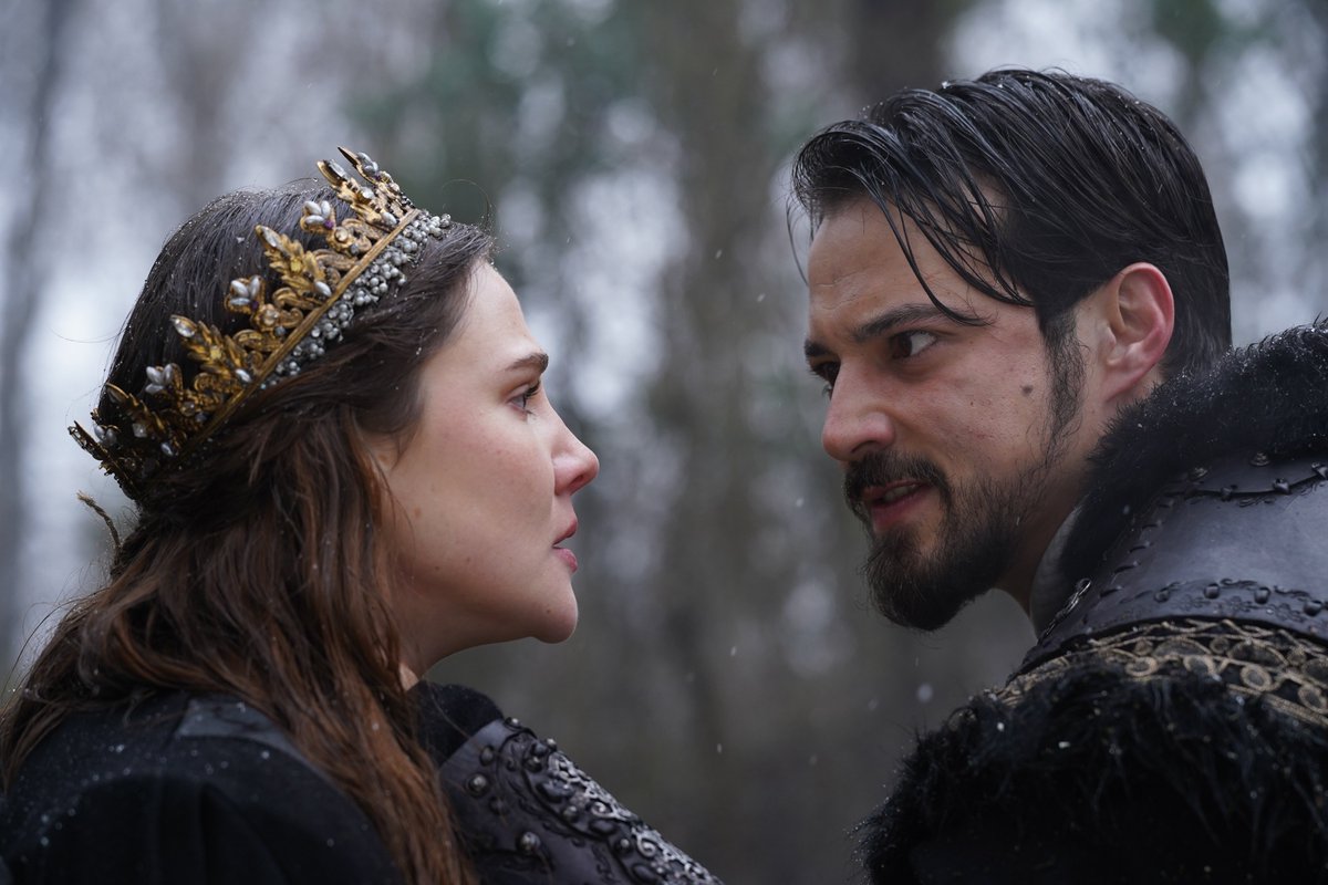 #KuruluşOrhan’ın yeni bölümünden, #OrAs. 🔥🧿

Mert Yazıcıoğlu, Alina Boz.