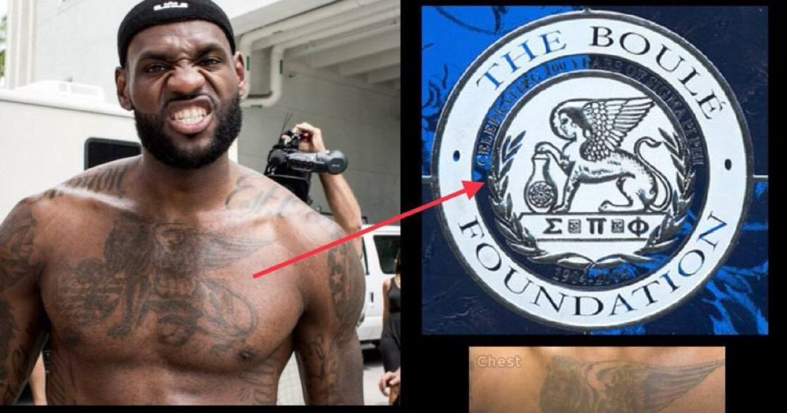 BThiong1's tweet photo. LeBron James fait partie de la Boule Society, la branche noire des Illuminati… https://t.co/Kx1hEPdQEN