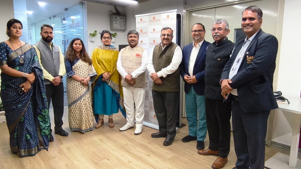 Charting a collaborative and actionable path forward at the ASSOCHAM National Education Council meeting with a renewed emphasis on state-level engagement and industry partnerships to drive greater impact.

The inputs from council members in person and online emphasized,
🔹