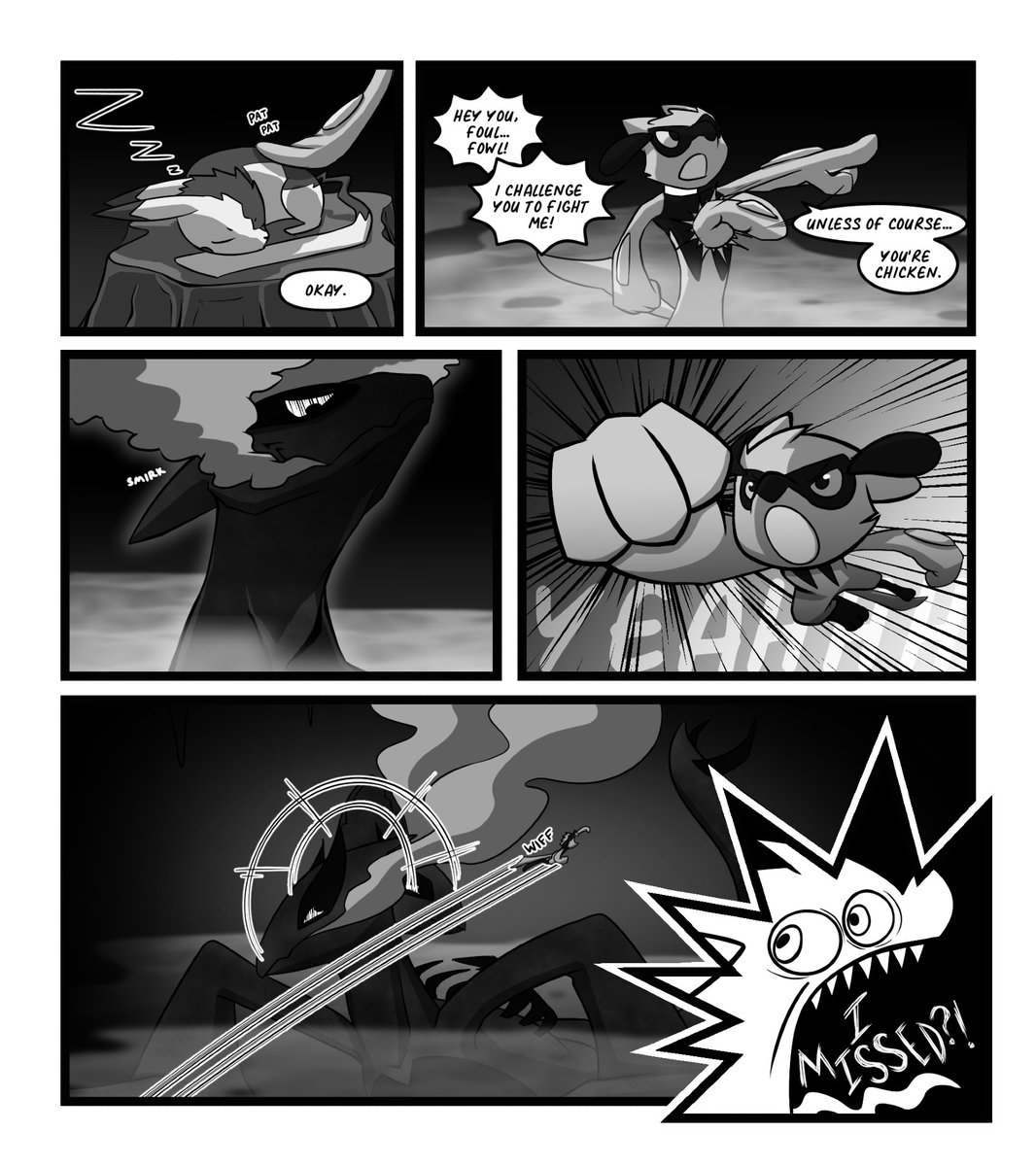 Mattattackarts's tweet photo. PMD: Echoing Mountains Page 34 https://t.co/XjBDXOLWdi