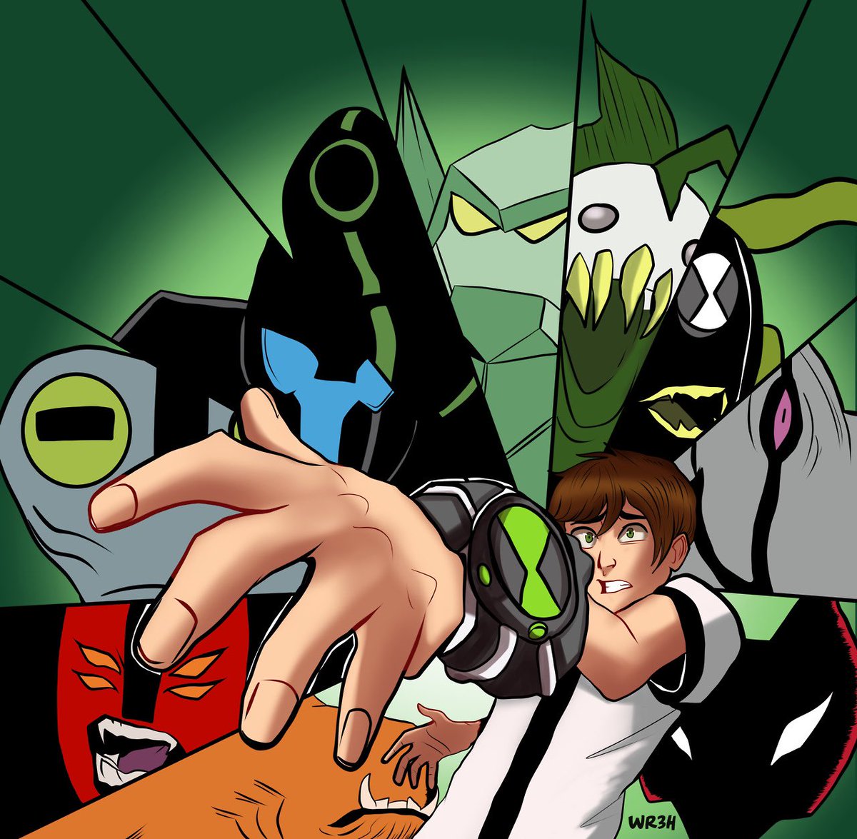 Ben 10 Art from 2017 #ben10