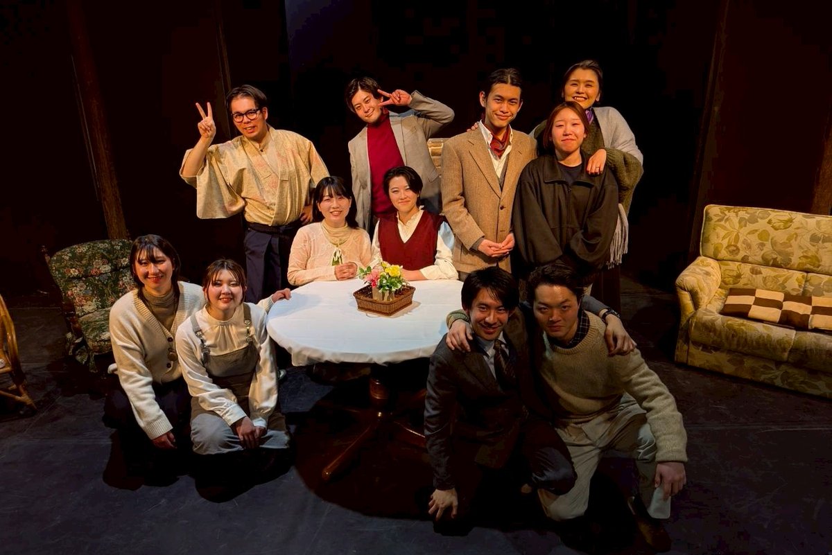 南演劇集団｢ミスティーユの囚人｣
無事終演いたしました🫐
ご来場いただきました皆様、関係者の皆様、誠にありがとうございました‼️
#あくたさく #演劇