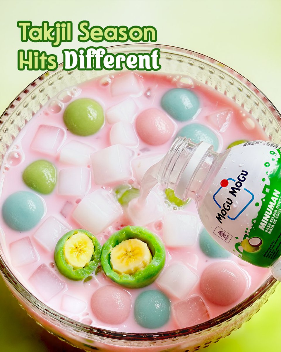 Takjil with Mogu Mogu always hits different! 👀✨
Stay tuned🫵
